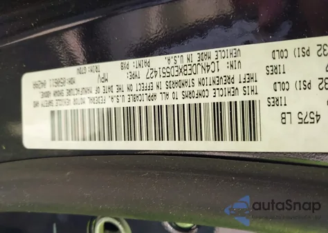 2014 Jeep Compass Latitude from USA, damaged, VIN 1C4NJDEBXED551427